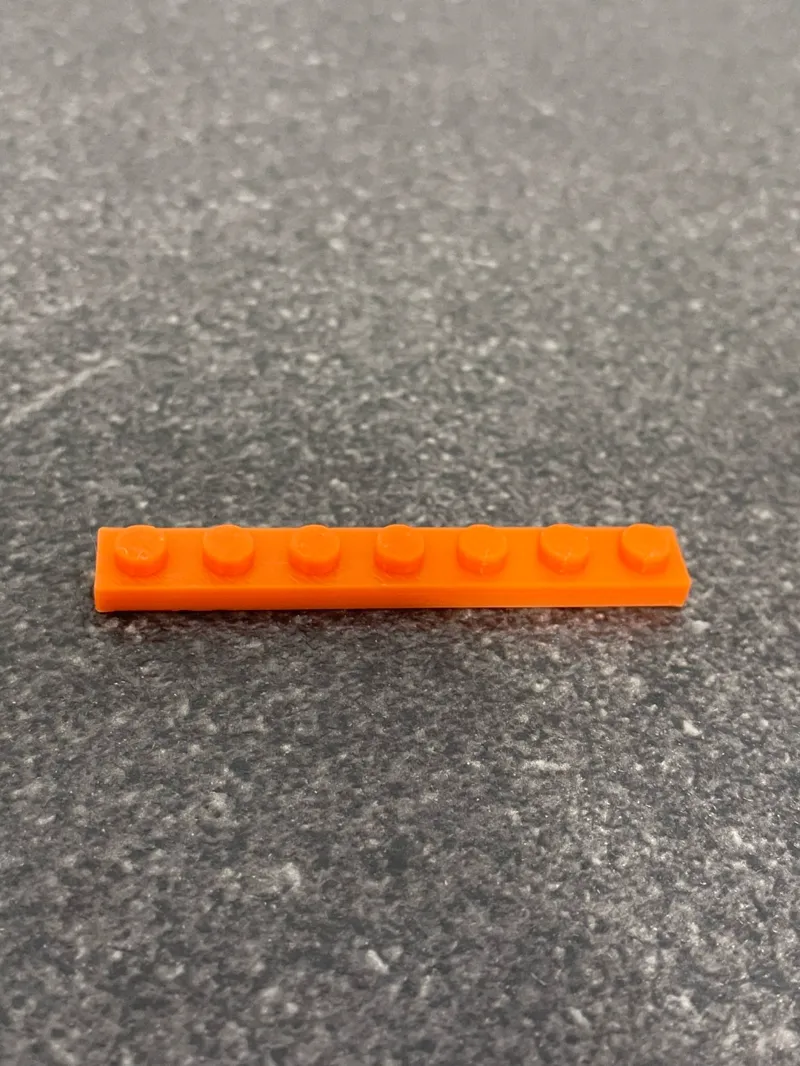 Brick Plate 1x7