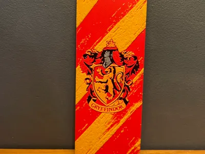 Gryffindor House Bookmark