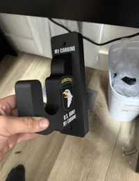 BLANK gun mount no logos and non cut 
