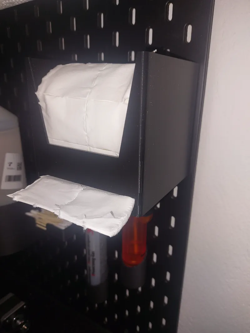 Skadis Cotton Pad Dispenser for square Pads