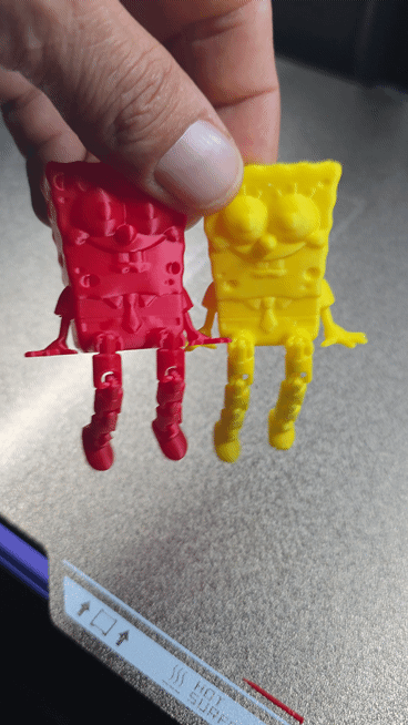 Funny SpongeBob flexy decor