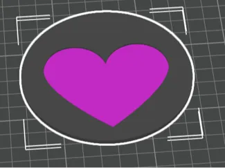Heart Coaster