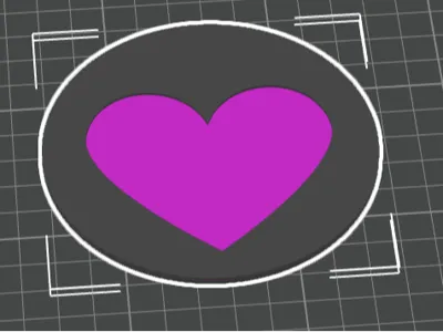 Heart Coaster