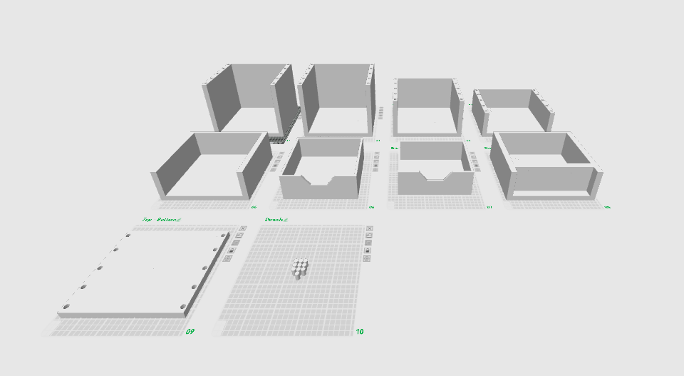 Miniatura 2 do modelo 3D Customizable Storage Unit
