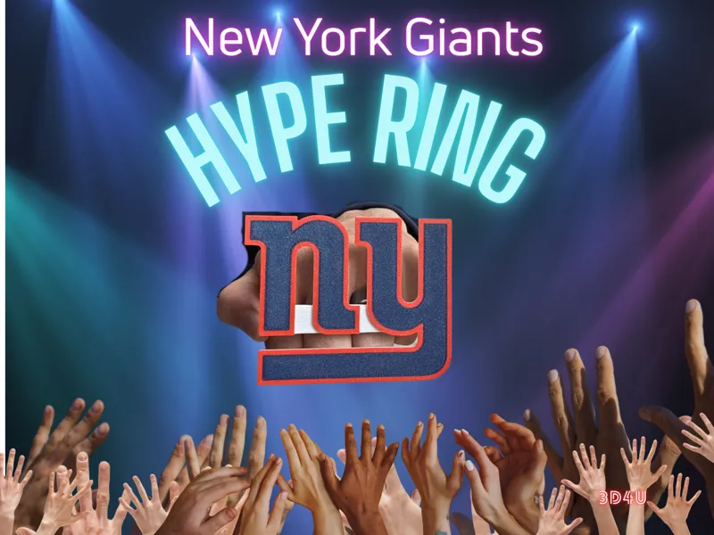 NY Giants Hype ring
