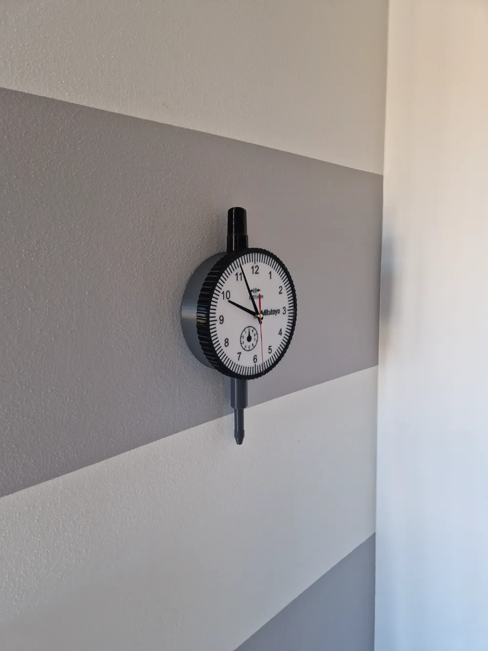 Clock Mitutoyo from wall - Free 3D Print Model - MakerWorld