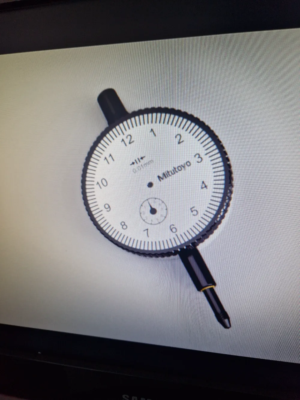 Clock Mitutoyo from wall - Free 3D Print Model - MakerWorld