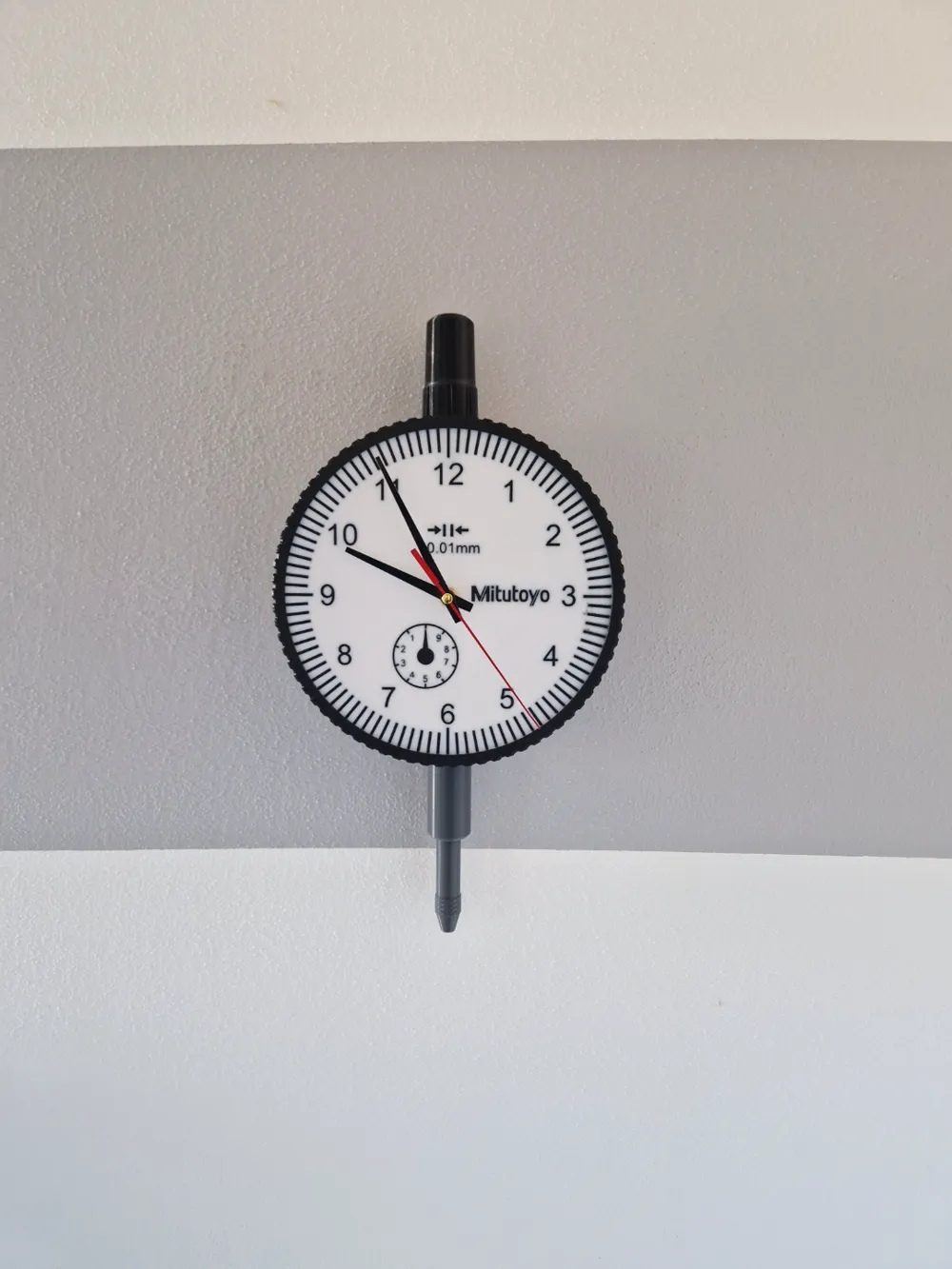 Clock Mitutoyo from wall - Free 3D Print Model - MakerWorld