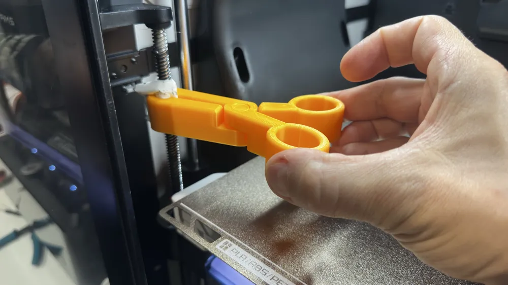 Z-axis threaded rod cleaning clamp p x h series - Free 3D Print Model ...