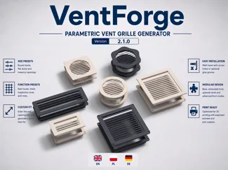 VentForge - Parametric Vents & Covers