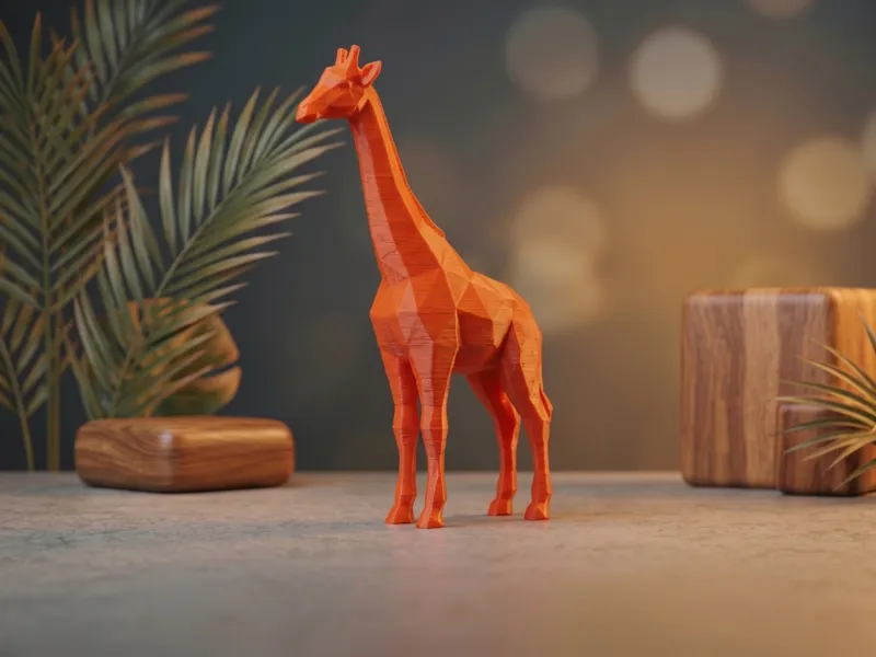 Geometric Giraffe - Pocket Safari #04