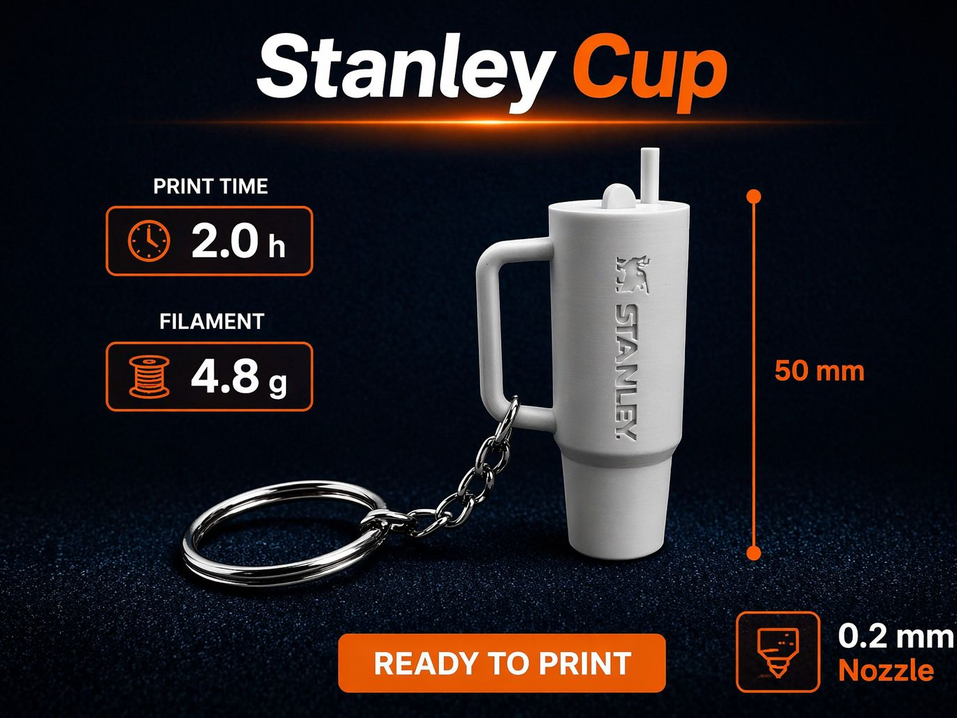 Schlüsselanhänger Stanley Cup