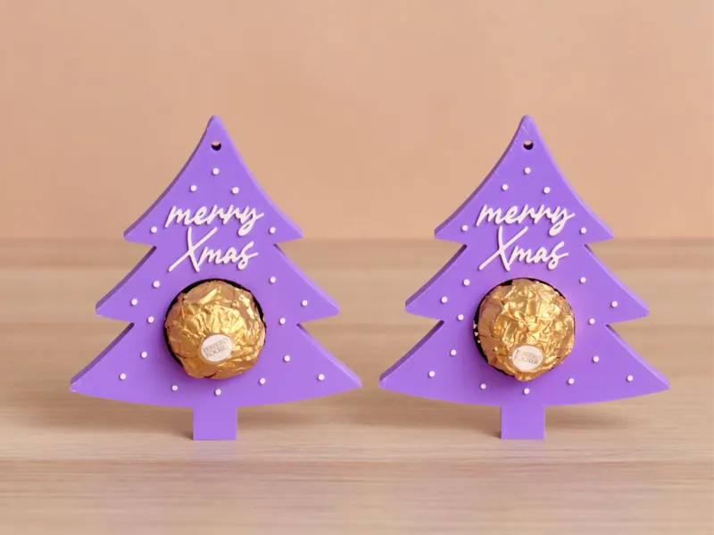 Merry Xmas Tree – Ferrero Holder Ornament