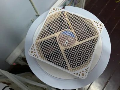 12cm fan dust cover