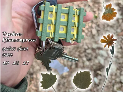 (Pocket) Mini Plant Press (To Go)