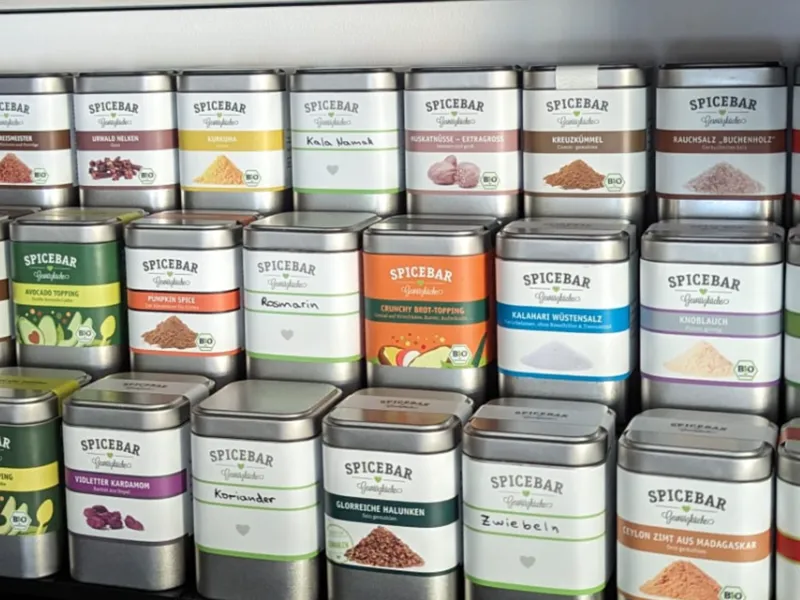 Spicebar  Spice Rack