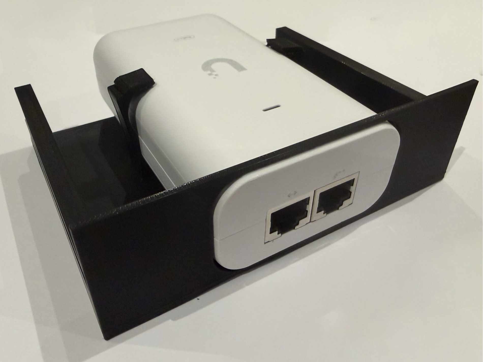 RackMod 1U Slide — UniFi PoE++ Adapter Module