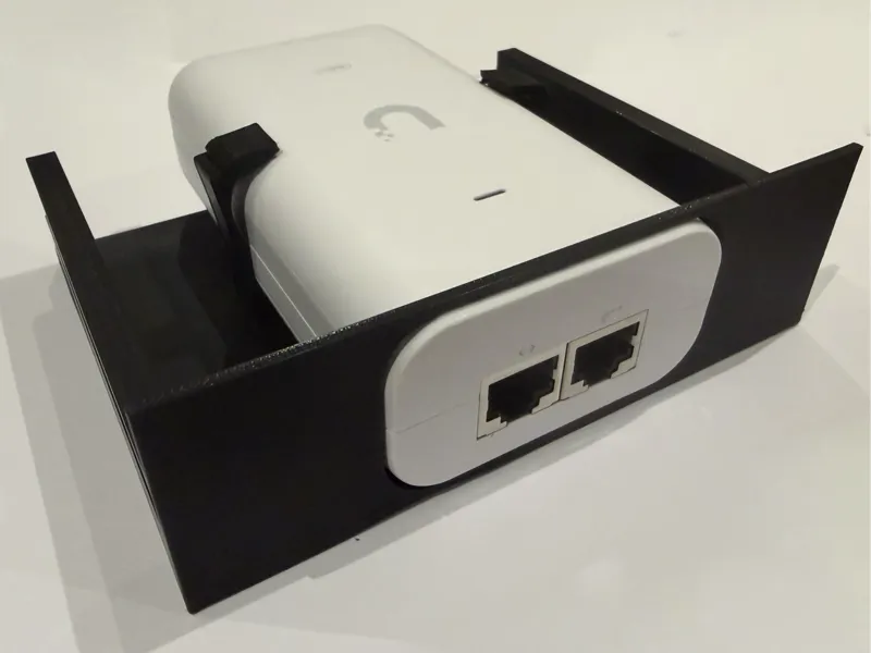RackMod 1U Slide — UniFi PoE++ Adapter Module