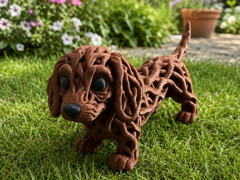 Woven Dachshund