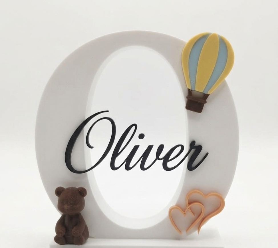 Miniatura 15 do modelo 3D Customizable Decorated Letters V2