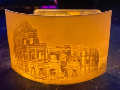 Colosseum lithophane