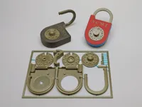 Kit cadenas à combinaison à assembler — photo 5