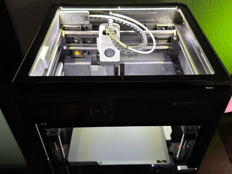 Bambulab P1S / X1 LED COB top glass riser