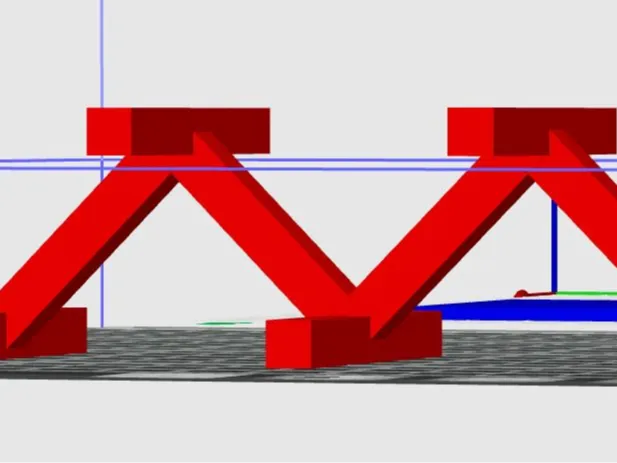 Dining Table Scale Model
