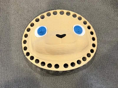 Lamb Knitting Face Insert