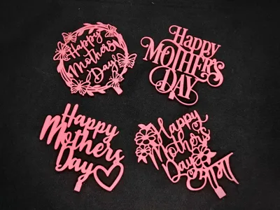 Mother's Day Cake Toppers