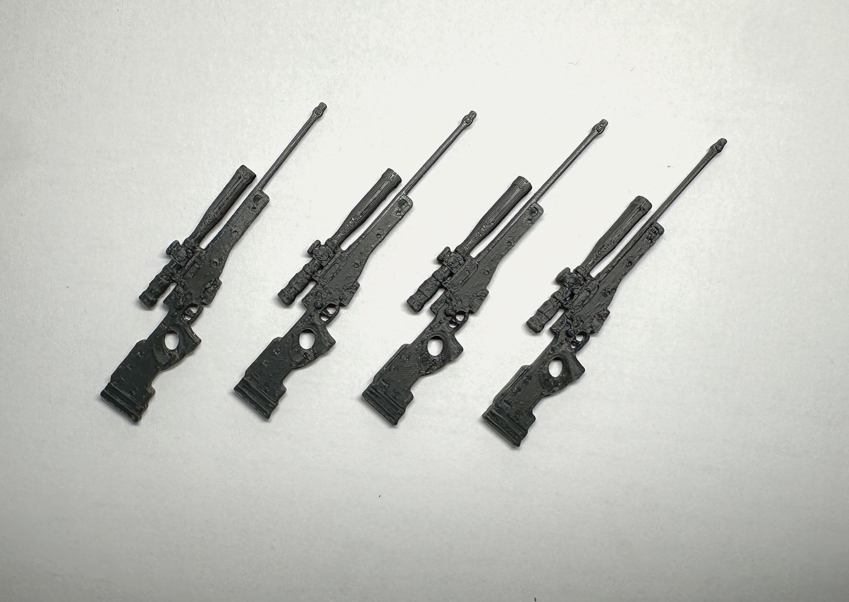 Miniatura 2 do modelo 3D 乐高小人武器 AWM 狙击枪