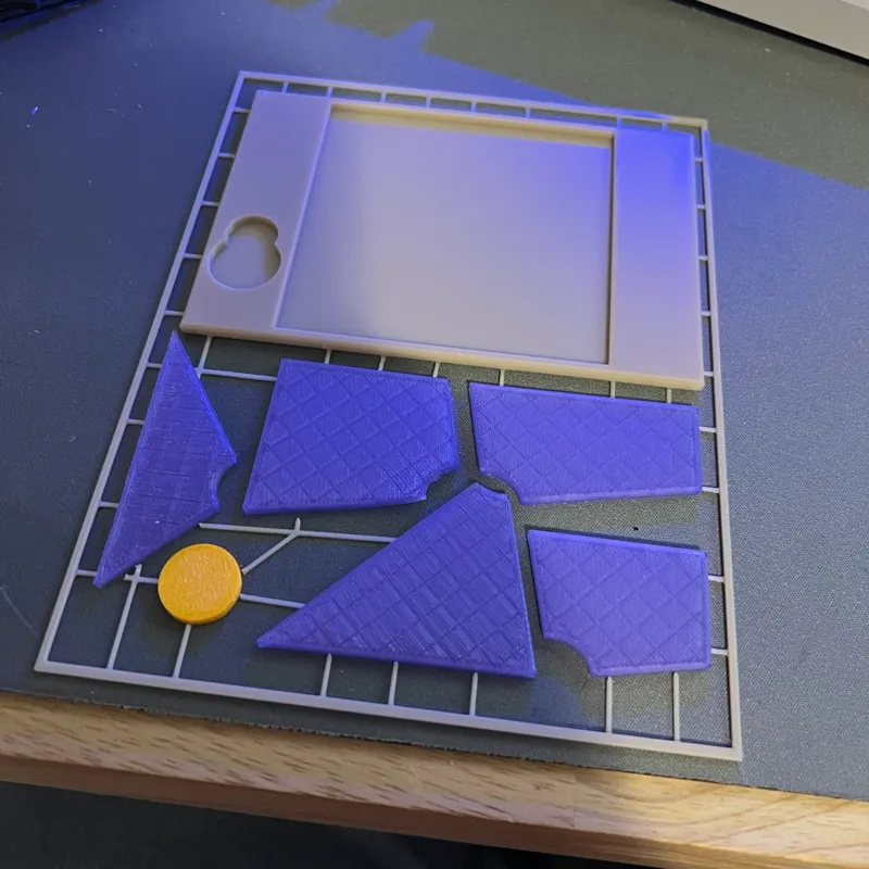 Circle Puzzle Game Kit Card 