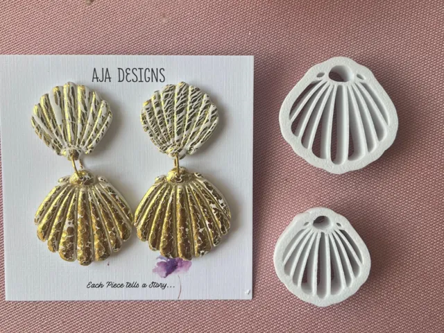 Polymer Clay Earring Mold 21