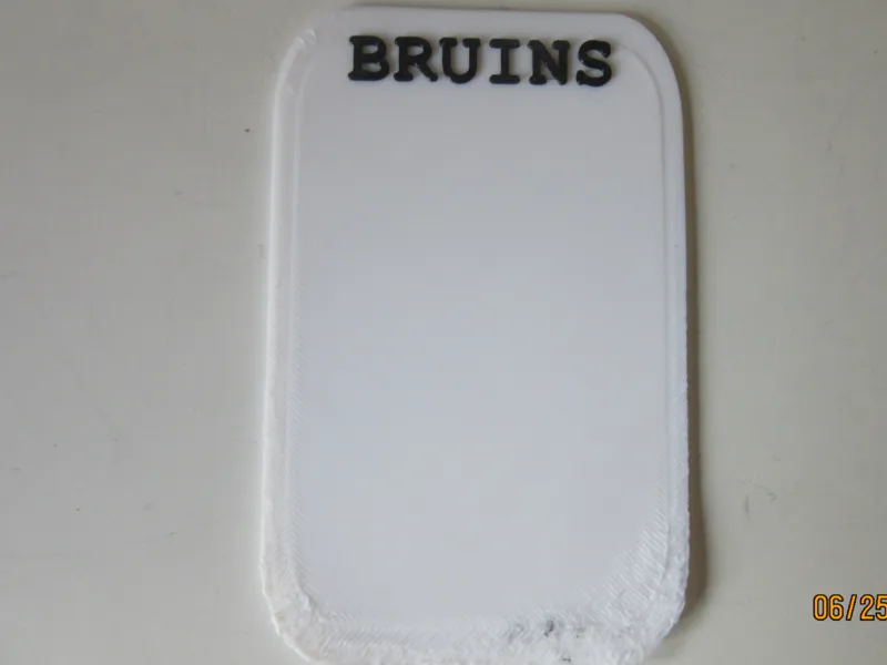 hockey card spacers BRUINS