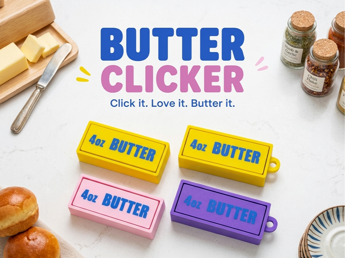 Miniatura 1 do modelo 3D Butter Clicker
