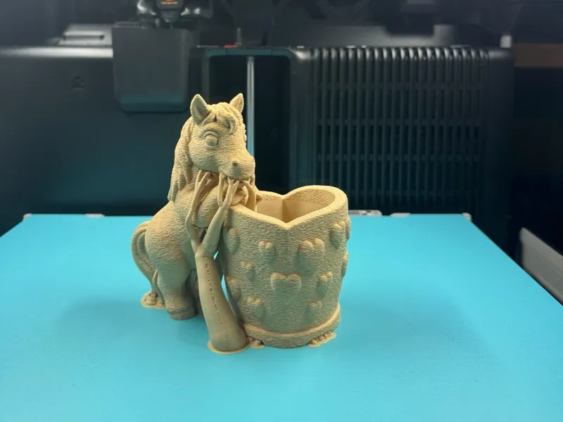 Horse and Heart Planter