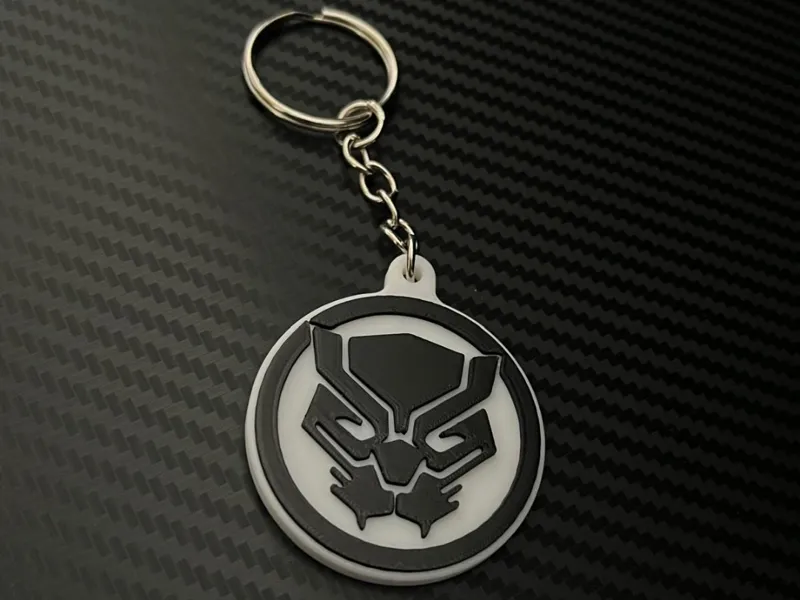 Black Panther Keychain