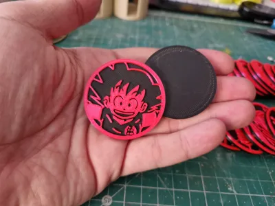 Kid Goku (Dragonball) collectible coin