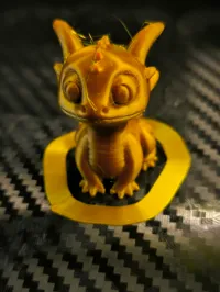 Œuf de dragon avec bébé dragon magnétique — photo 4