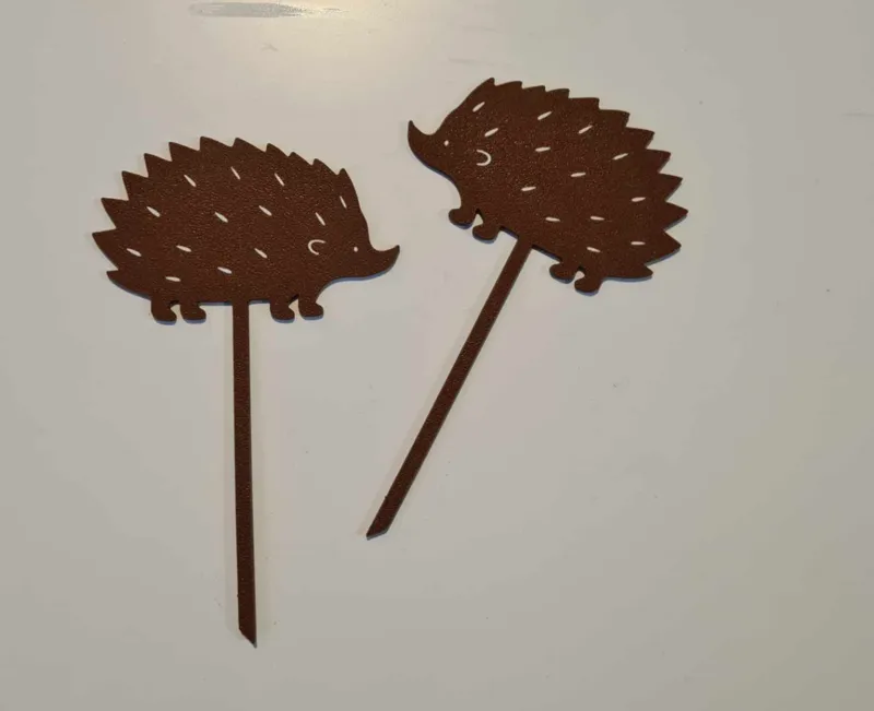Hedgehog topper