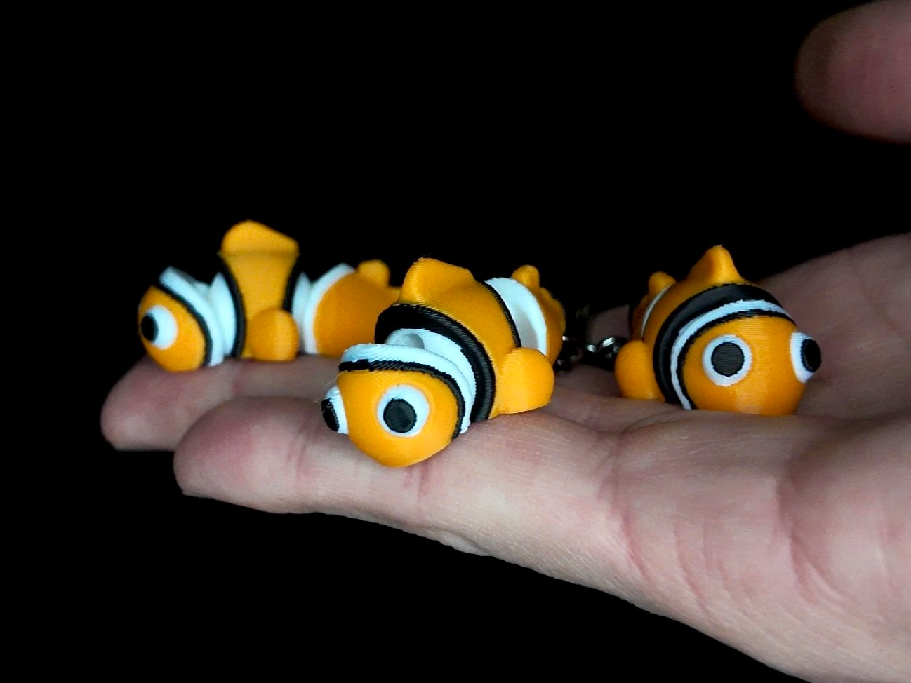 Miniatura 1 do modelo 3D Flexi Funny Clownfish