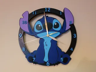Stitch Clock
