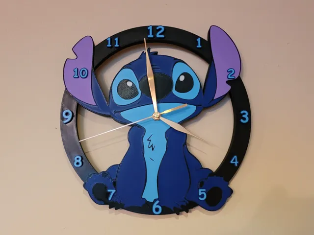 Stitch Clock