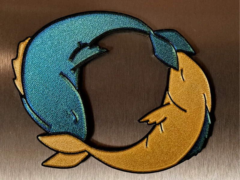 Pisces Magnet (Original Art!)