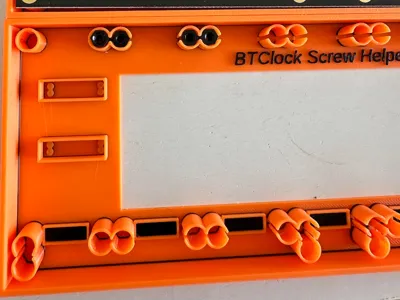 BTClock Screw Helper tool