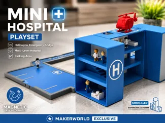 Mini Hospital Playset - AMS
