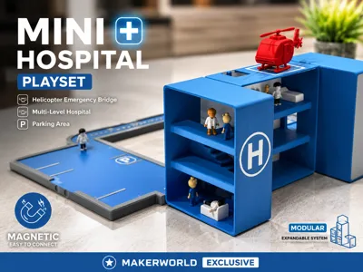Mini Hospital Playset - AMS