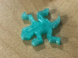 Escher lizard without magnet pocket