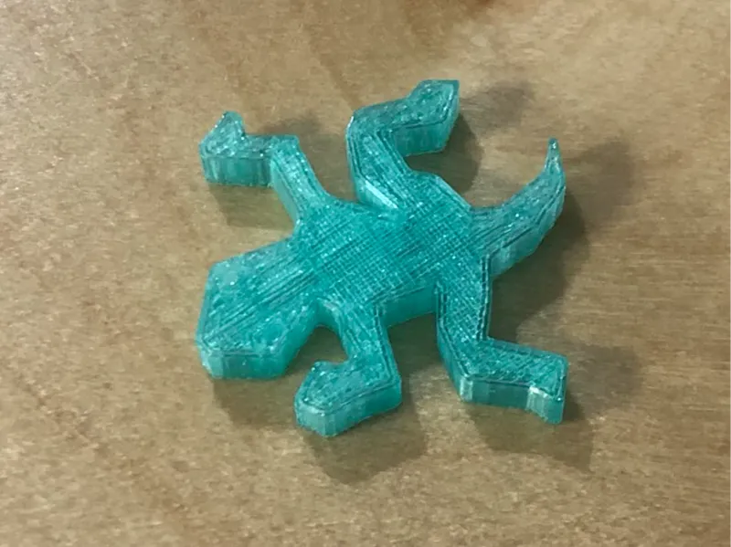 Escher lizard without magnet pocket