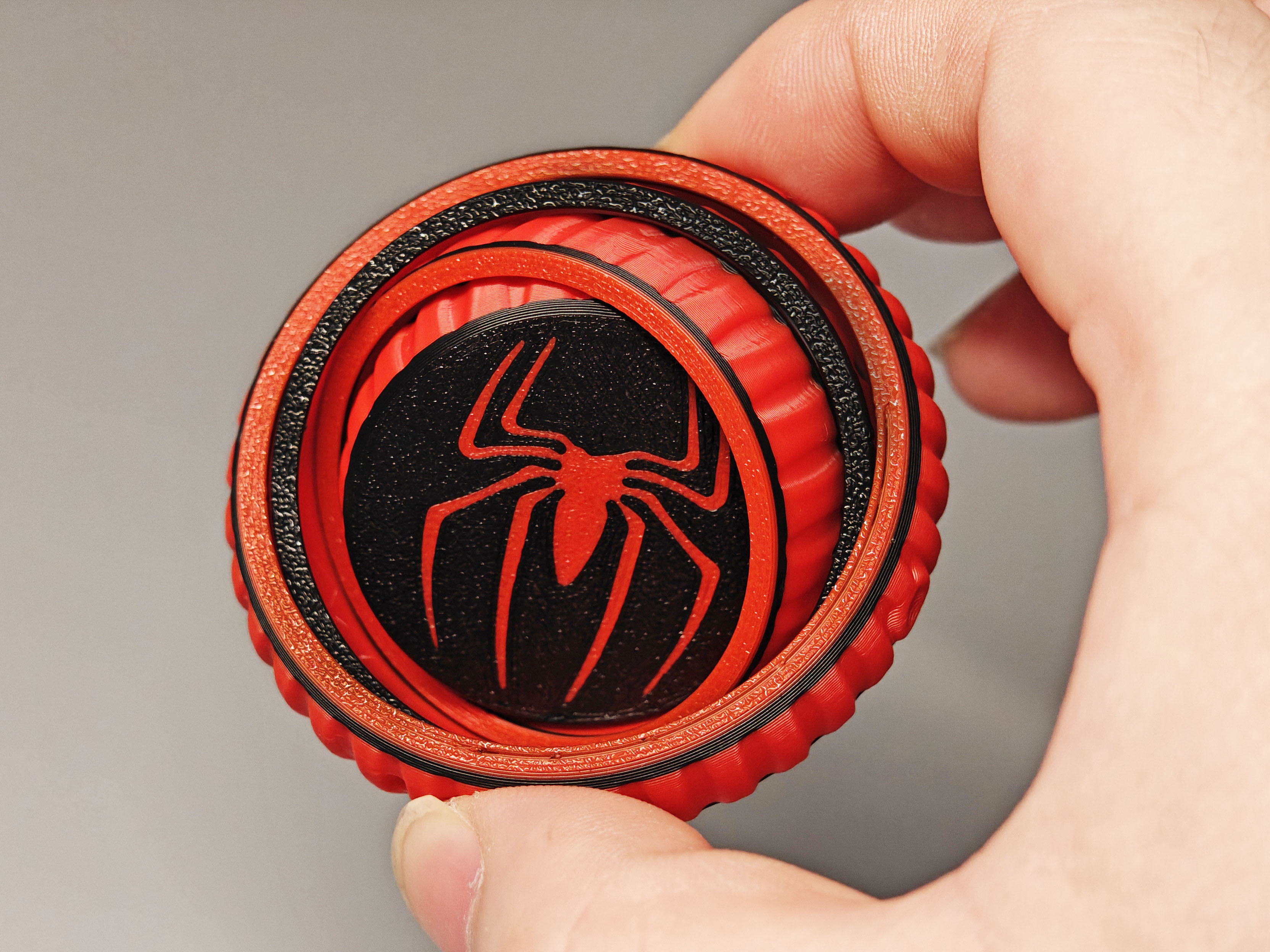 Miniatura 2 do modelo 3D 蜘蛛侠-旋转陀螺 超级英雄系列 指尖陀螺TC3-Spiderman